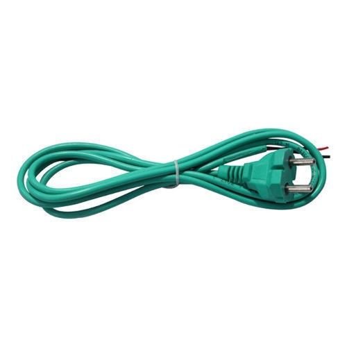 Green Shock Proof Two Pin Power Air Cooler Cord