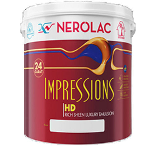 4 Liters Smooth And Matt Finished Impressions Hd Enamel Wall Paint Cas No: 112926008