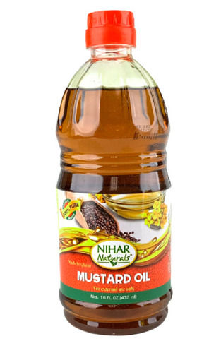 Cold Pressed And A Grade 1 Liter Cooking Mustard Oil With Low Fat Value