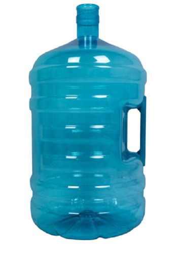 Blue 20 Liter 24 Cm Diameter Durable Cylindrical Abs Plastic Water Bottle With Handle