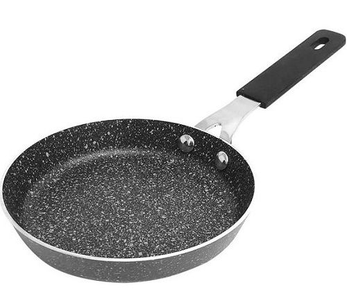 4mm Thick Induction Bottom Granite Stone Round Non Stick Fry Pan (1.5 Kg)
