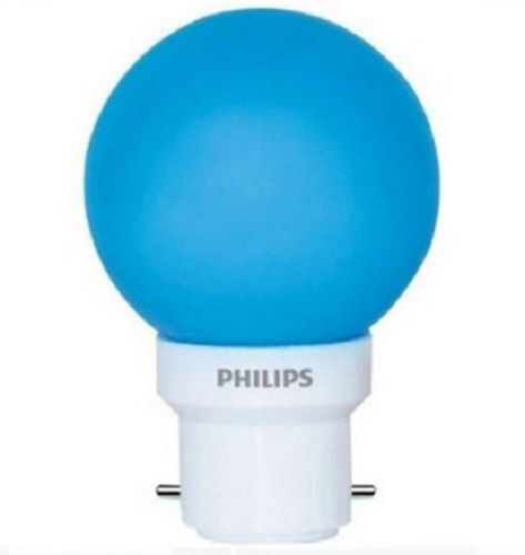 Blue Color and 0.5 Watt Plastic Dome Shaped Led Night Bulb