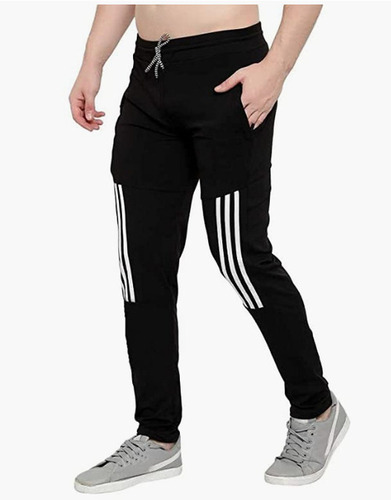 Casual Wear Ankle Length Comfortable And Quick Dry Polyester Lower For Men'S