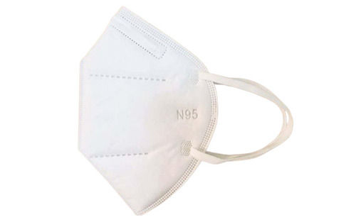 Non Woven Material And Disposable White N95 2 Layer Face Mask