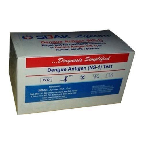 Sidak Dengue Ag Ns1 Antigen Rapid Test Kit For Hospital, Clinic And Laboratory