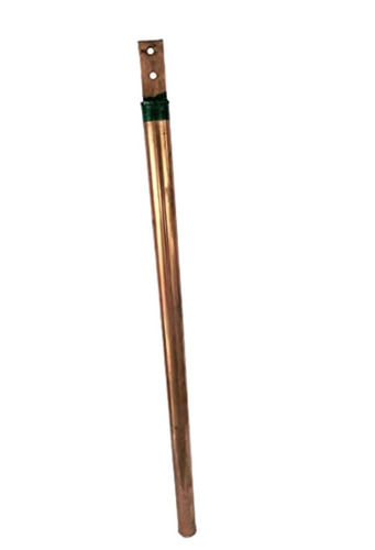 1 Meter Matt Finish Round Single Core Copper Earthing Electrode Applicable Material: Stone