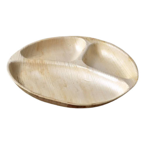 Light Weight Disposable Areca Leaf Plates