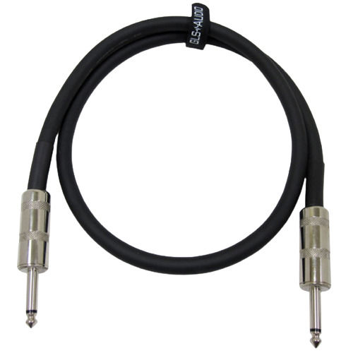 Black 1 Meter 44 Megahertz Pvc Insulated Portable Audio Player Speaker Cable