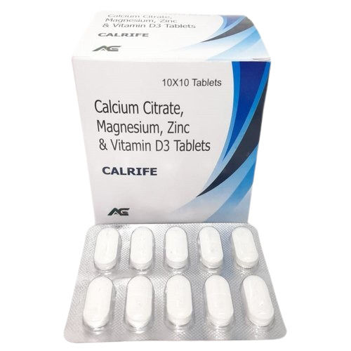 Calcium Magnesium And Vitamin D3 Tablets Medicine Raw Materials