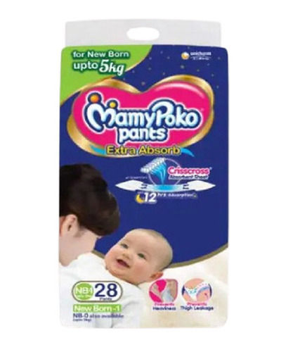 Cotton Mamy Poko Pants Diapers, for Baby Wear, Feature : Absorbency,  Comfortable, Disposable, Leak Proof at Rs 500 / Pack in Mumbai
