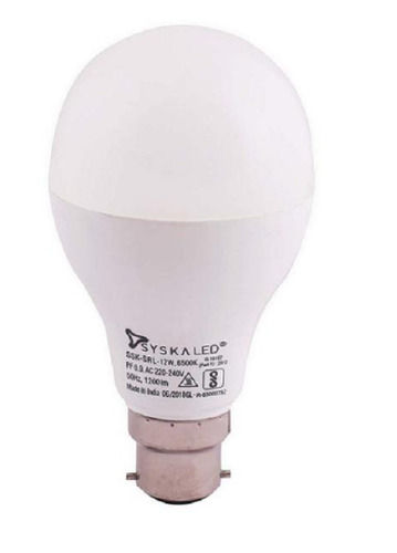 Blue 12 Watt 220 Voltage B22 Base Dome Shape Plastic Body Electrical Led Bulb 