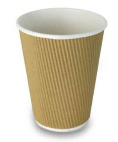 150 Ml Thick Plain White And Lightweight Disposable Paper Tea Cup