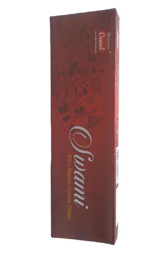 Eco-Friendly 7.8 Inch Long 2 Mm Thick Round Straight Aromatic Swami Incense Sticks