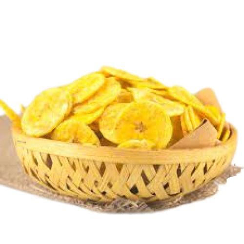 Crispy Crunchy And Salty Round Banana Chips