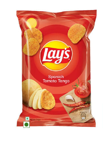 Lays Delicious And Salty Taste Spanish Tomato Tango Chips, 73 Gram Pack