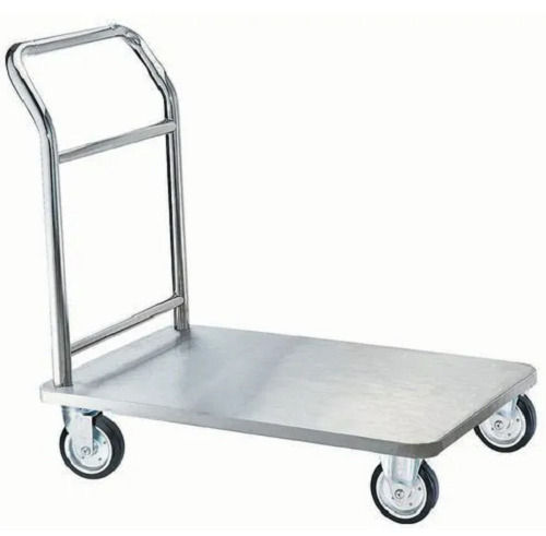 Max Load Stainless Steel Platform Trolley With Max Load 300 Kg Length: 925 Millimeter (Mm)