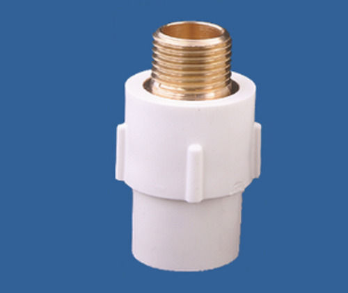 15-100 Mm White Leakproof Upvc Brass Male Threaded Adapter (MTA)