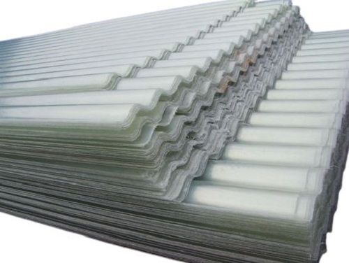 1500Mm Weight Corrosion Resistance Rectangular Frp Corrugated Lamella Sheet Thickness: 1-4 Millimeter (Mm)