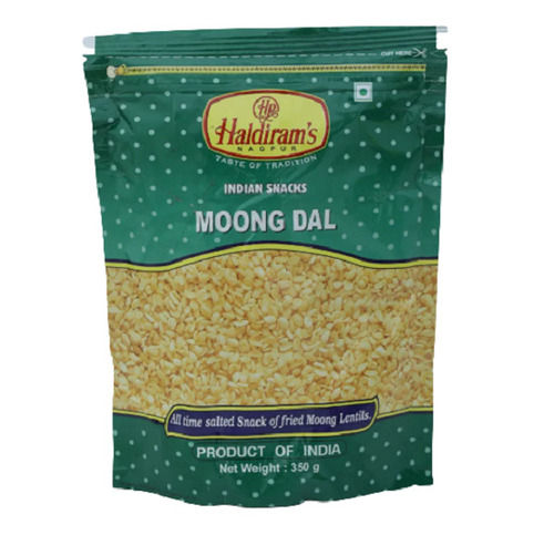 Pack of 350 Gram Crispy And Fried Salty Moong Dal Namkeen For Snacks