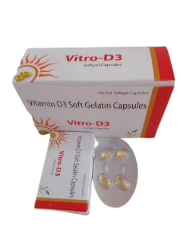 Vitamin D3 Soft Gelatin Capsules