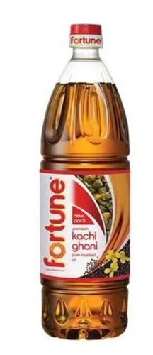 1 Liter Cold Pressed Pure And Natural Kachi Ghani Mustard Cooking Oil
