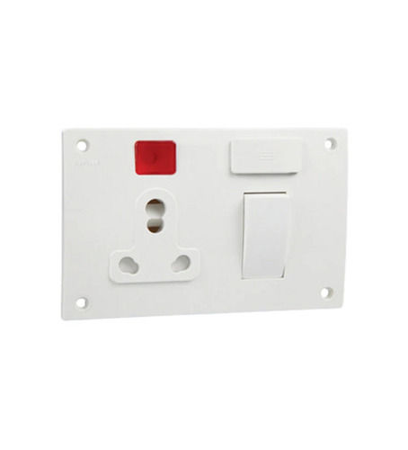 230 Volts 50 Hertz 50 Grams Polycarbonate Rectangular Electrical Switch Board  Application: Control The Flow Of Power