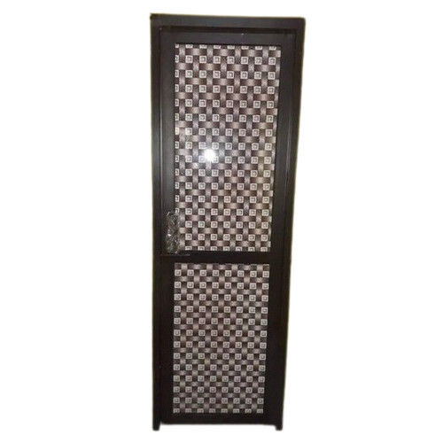 6 Feet 8 Mm Thickness Aluminum Powder Coated Finish Bathroom Door Application: Interior