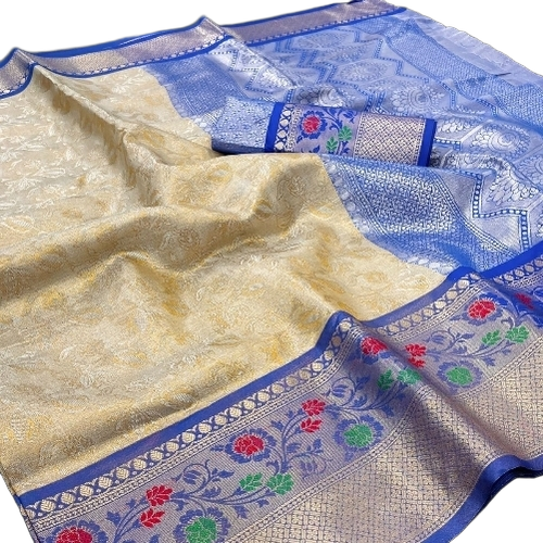 Full Body Woven Designer Saree - Color: Multi Color