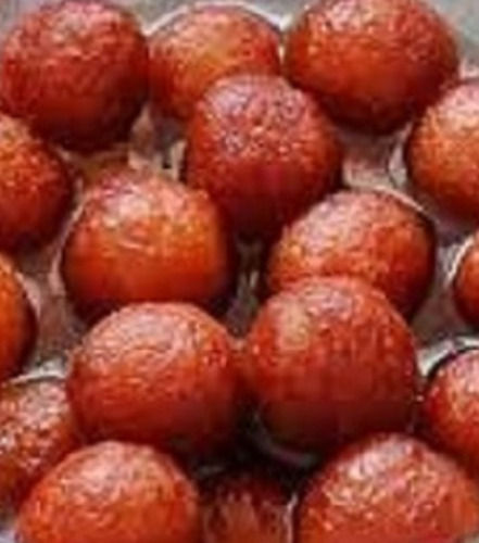 Pack Of 1 Kilogram Made With Milk Extract Sweet And Delicious Brown Gulab Jamun