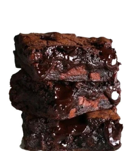 1Kg Dark Brown Fresh And Tasty Chocolate Brownie Pack Size: Big