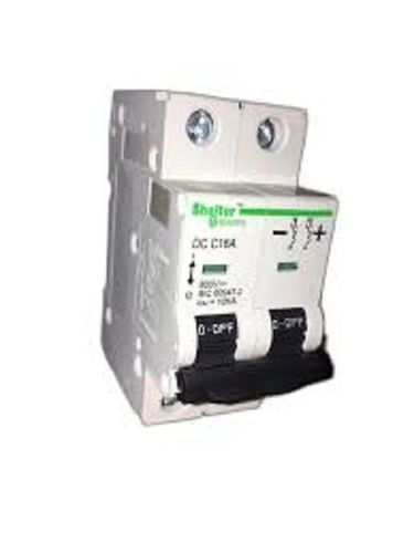 White Double Pole 16 Amp Mcb