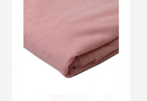 Eco-Friendly Skin Friendly Anti Wrinkle And Light Weight Plain Cotton Pink Shirt Fabric