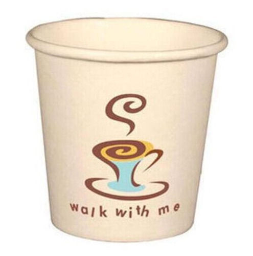 120 Ml Storage Round Light Weight And Printed Disposable Paper Coffee Cup