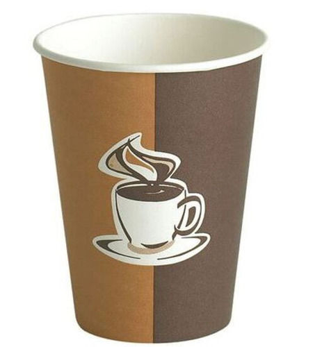 250 ML Lightweight Round Printed Disposable Paper Coffee Cup, 20 Piece Pack