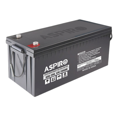 200 Ah Flooded Lead Acid Based Aspiro Sealed Maintenance Free Vrla 