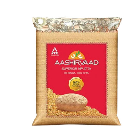 5 Kilogram Pack High In Nutrients And Fiber Natural White Whole Wheat Flour