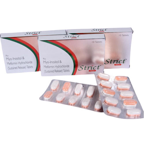 Strict Myo-Inositol & Meformin Hydrochloride Tablets