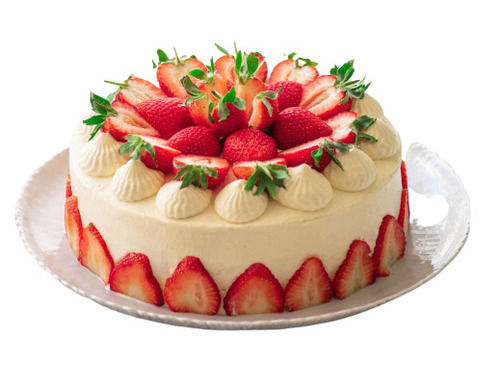 1 Kilogram A Grade Sweet And Delicious Round Fresh Strawberry Cake Fat Contains (%): 8 Grams (G)