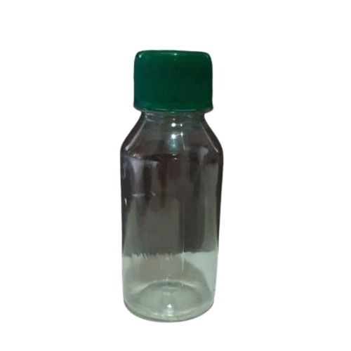 25 MM Capacity 100 ML Round Shape Crew Cap Sealing Type Empty Plastic Bottle