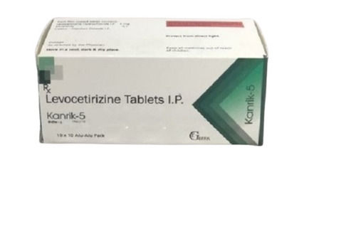  Levocetirizine Tablets I P, 10 X10 टैबलेट के पैक के लिए अनुशंसित: डॉक्टर के दिशानिर्देशों के अनुसार 