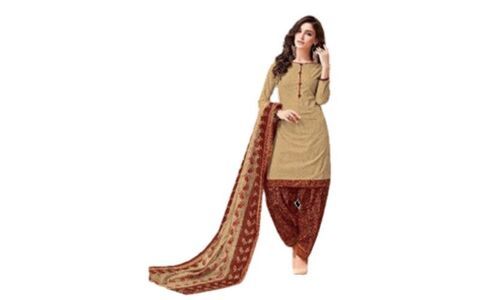 Stylish And Designer Full Sleeves Ladies Cotton Salwar Suit 