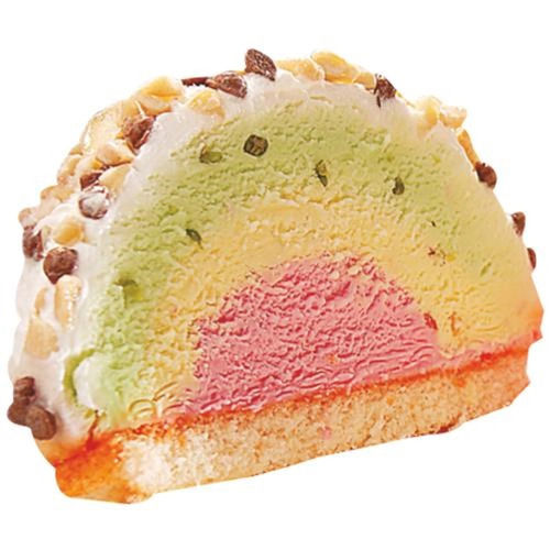 Sweet Dessert Made From Mixed Ingredients Multi-Flavoured Tasty Cassata Ice Cream 500g