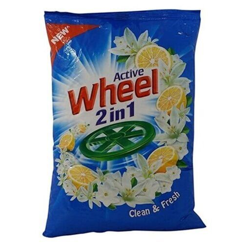 Clean And Fresh 2 In 1 Active Wheel Lemon And Jasmine Wash Detergent Powder 1 Kg Chemical Name: Sodium Carbonate