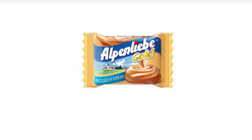 Delicious And Sweet Taste Round Milk Filled Solid Form Alpenliebe Candy