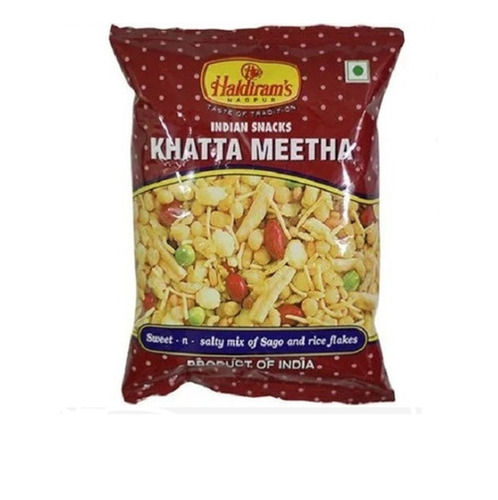 Ready To Eat Crispy And Tasty Khatta Meetha Namkeen, 55 Gram Carbohydrate: 2.3 Percentage ( % )