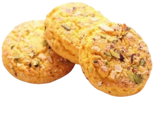 सेमी सॉफ्ट राउंड क्रिस्पी स्वीट एंड डिलीशियस फूड ग्रेड ड्राई फ्रूट बिस्कुट