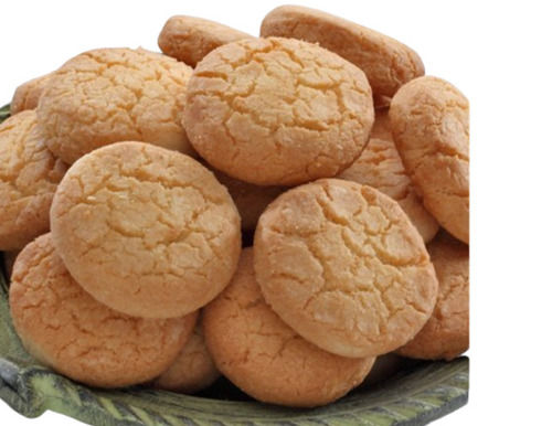 Sweet And Delicious Rounded Glucose Semi Soft Coconut Biscuit