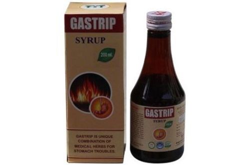 200 Ml Gastrip Syrup For Stomach, Gastric, Ulcer, Flatulence, Acidity Issue Recommended For: As Par Doctor Guideline