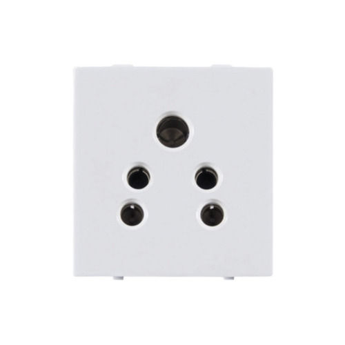 220 Volts 20 Grams Polycarbonate Body Wall Mounted 5 Pin Electric Socket  Application: Electronic Products