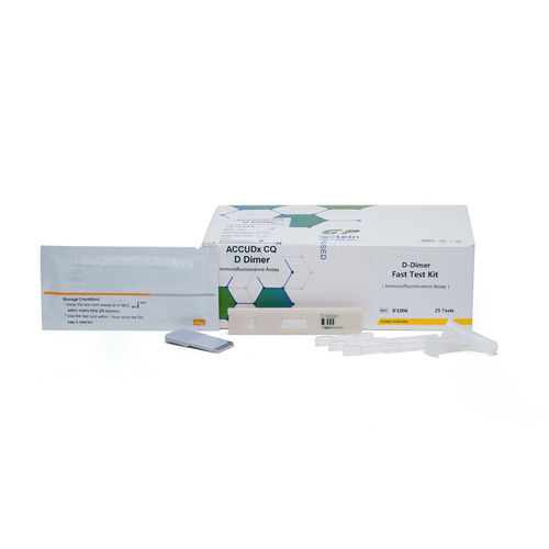 Accudx Cq D Dimer Test Kit Pack Of 25 Tests Na